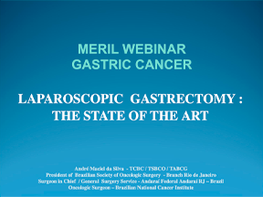 LAPAROSCOPIC GASTRECTOMY 2020